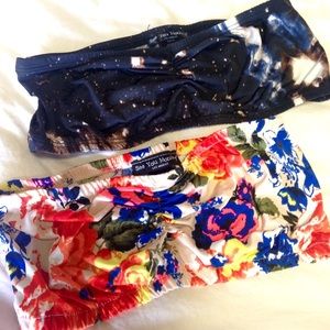 🇺🇸SALE!🇺🇸💫Cosmic & Floral Bandeaus💫