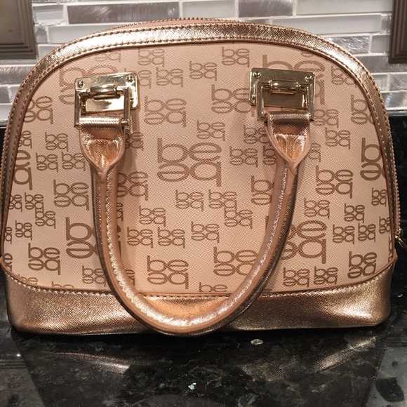 Bebe Rose Gold Purse