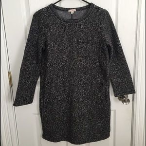 Herringbone Fleece dress