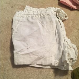 Linen shorts