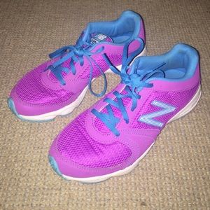 Size 8 purple and blue New Balance