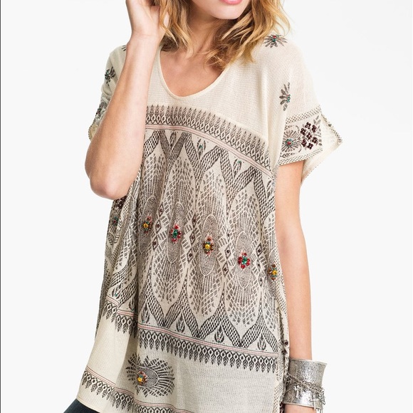 Free People Embellished Tunic