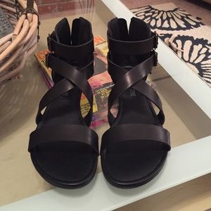 Black sandals