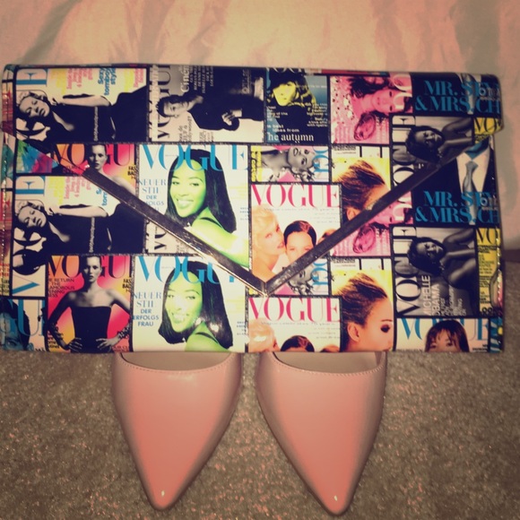 "Vogue" Zine Envelope clutch
