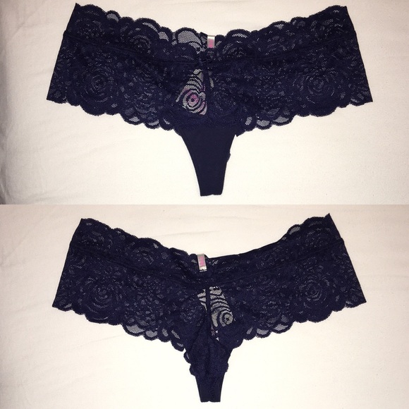 Navy VS PINK Thong with 3 Reward Cards - Picture 2 of 4