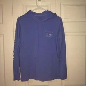 vineyard vines hooded shirt