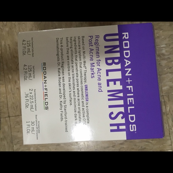 Rodan + Fields unblemished face wash
