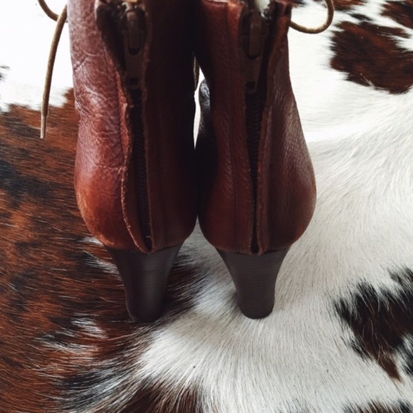 Vintage Jeffrey Campbell boots cognac leather - Picture 4 of 4