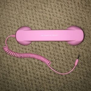 sharper image pink phone