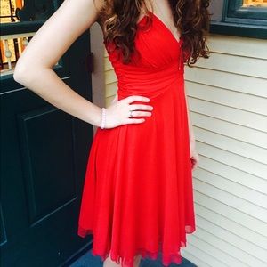 ❤️🔴RED PARTY DRESS
