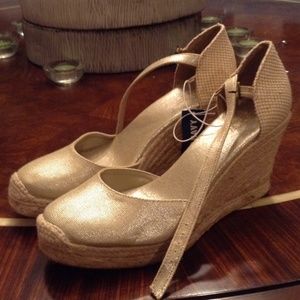 Metallic GOLD WEDGES