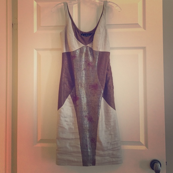 Nicole Miller linen dress