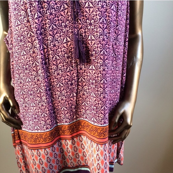 BRAND NEW Purple Print Tank - Picture 2 of 3