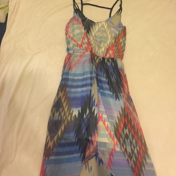 Colorful Aztec Dress! size: M