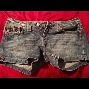 True religion shorts