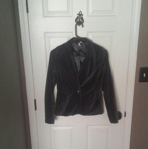 Velvet blazer