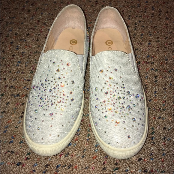 Rhinestone Slip On Sneaker - Picture 1 of 3