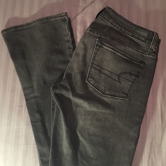 American Eagle Grey Skinny Kick jeans👖👖