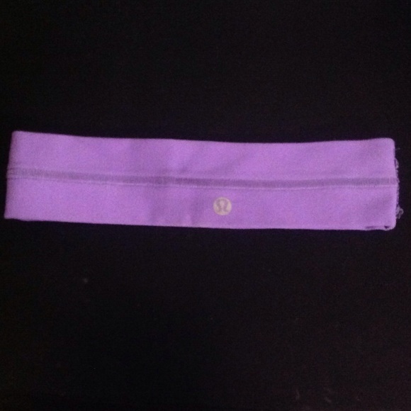 Purple lululemon headband