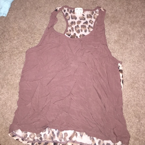 Leopard tank top