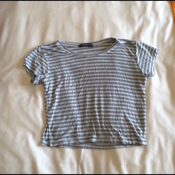 Striped crop top
