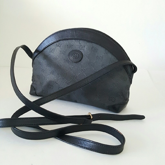vintage black gucci crossbody