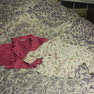2 pink cardigans :)