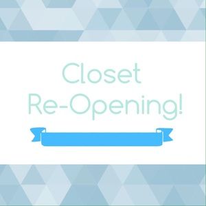 Closet Re-Launch!