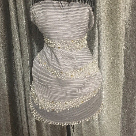 Strapless Cocktail Dress