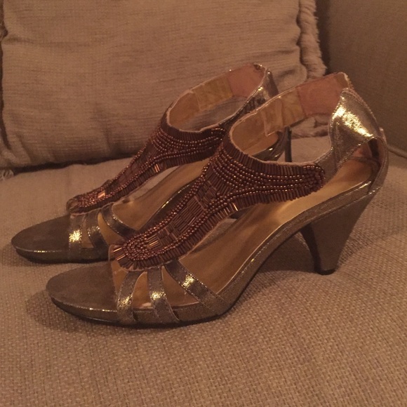 Beaded heels
