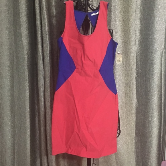 Color Block Party Dress