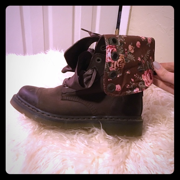 Tall Brown Dr. Marten Boots