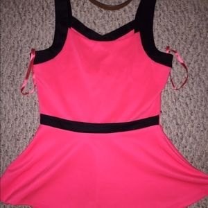 Hot pink summer time shirt