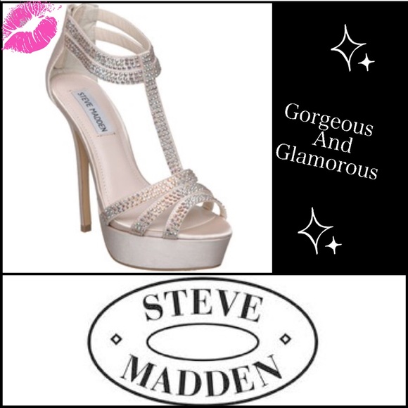 Steve Madden Cirkus  Heels with Crystals