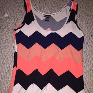 Chevron tank top