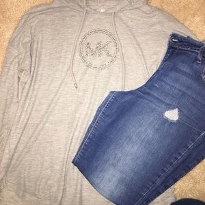 Over sized pull over