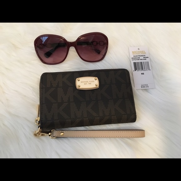MICHAEL Michael Kors Handbags - MICHAEL MK Signature PVC Electronics Lg Phone Case