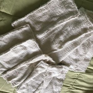 Terry cloth super absorbent cloth diaper liners