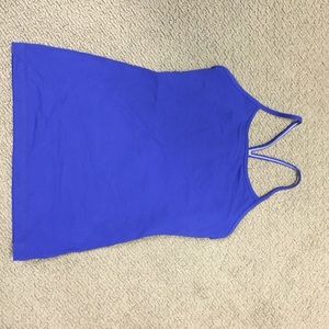 Lululemon Y-back tank purple