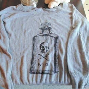 Torrid Gray Poison Sweater