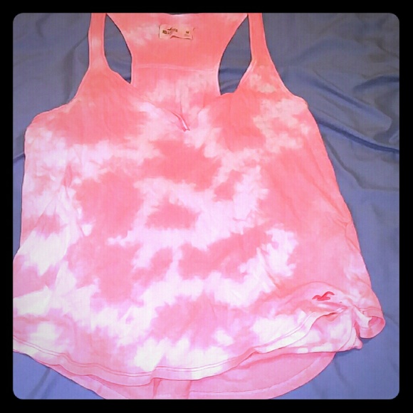 Hollister tie-dye racerback