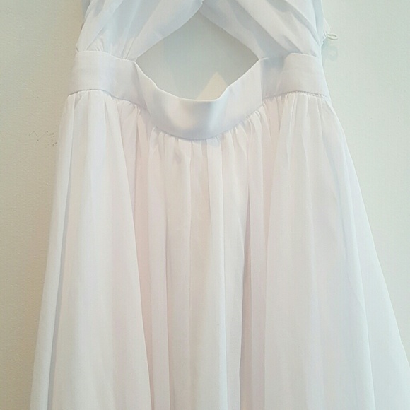 ASOS Wrap Lace Up Floaty Dress - Picture 4 of 4