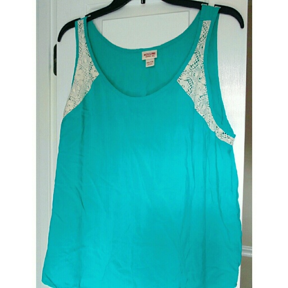 Teal Green with Lace Detail