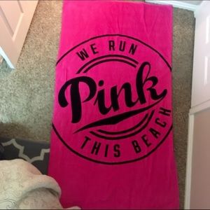VS PINK Oversized Boyfriend Towel ☀️👙