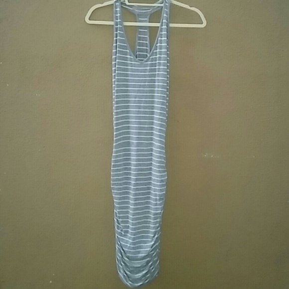 Athleta Heather Striped Dress
