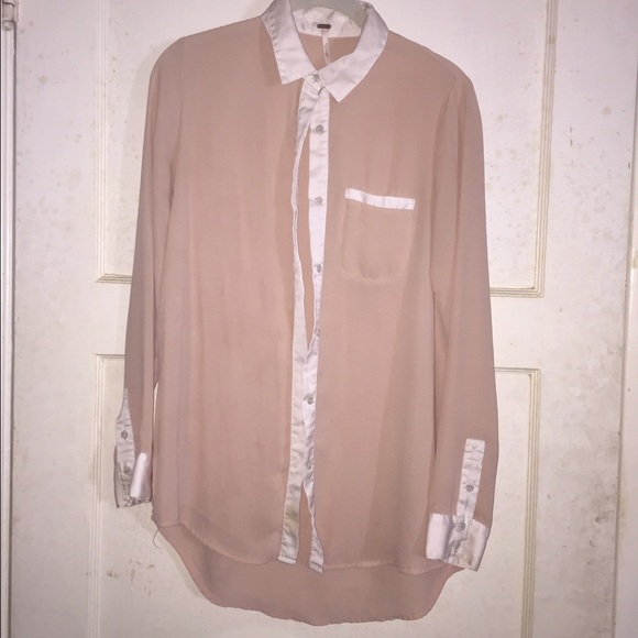 Free people button up