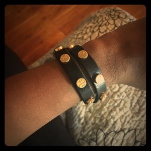 Tory Burch Leather wrap bracelet