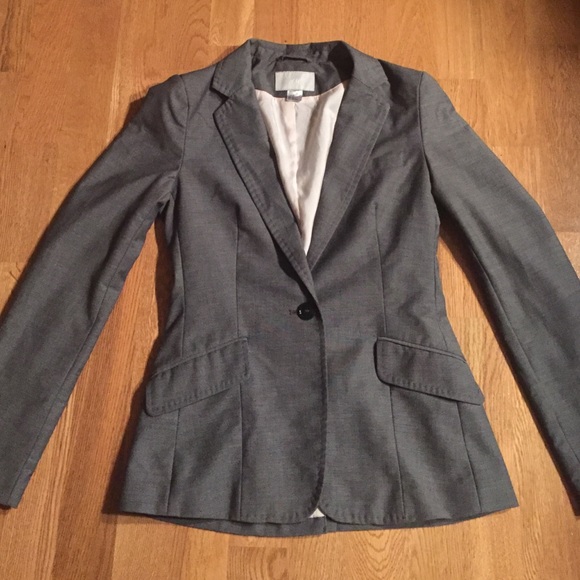 H&M gray blazer