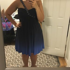 Ombré jewel cocktail dress