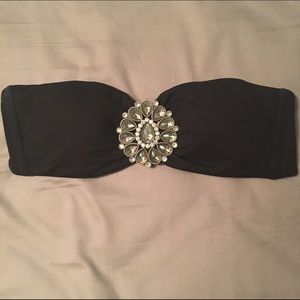 Victoria's Secret black bandeau top
